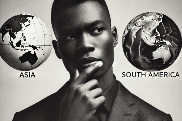 South America or Asia?