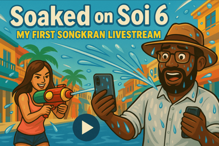 Soaked on Soi 6: My First Songkran Livestream