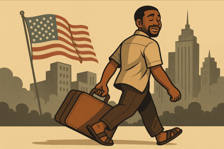 Not Running From America… Just Walking Away Like a Boss 🇺🇸