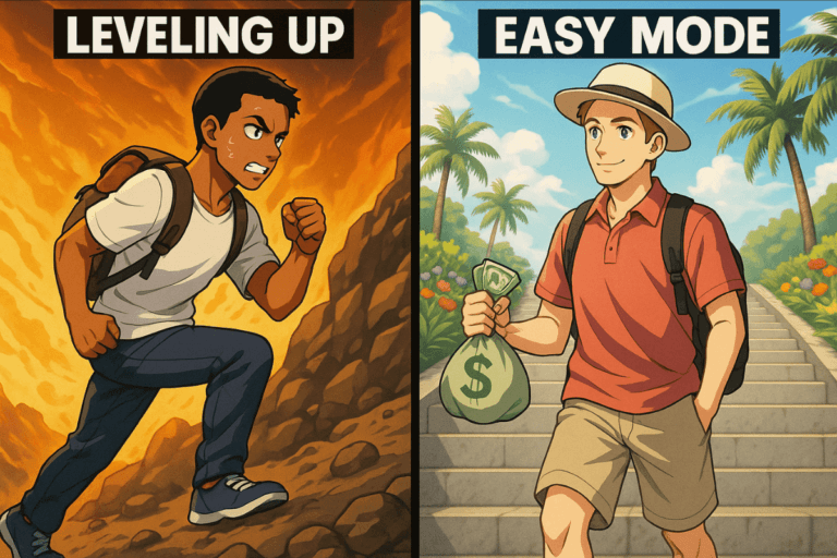 Are you leveling up… or just playing on easy mode?